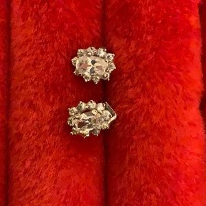 Sparkly Swarovski crystal earrings